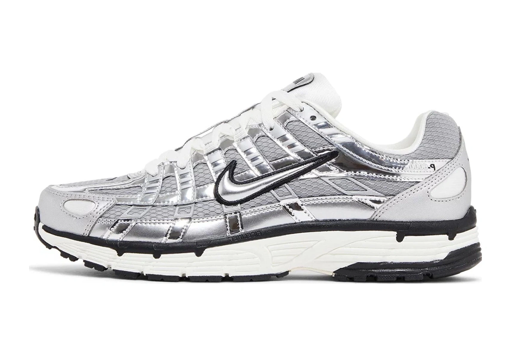 Nike Metallic P-6000 Silver 0812
